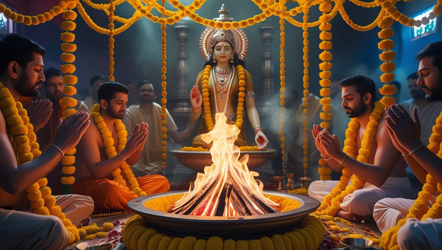 Baglamukhi Hawan