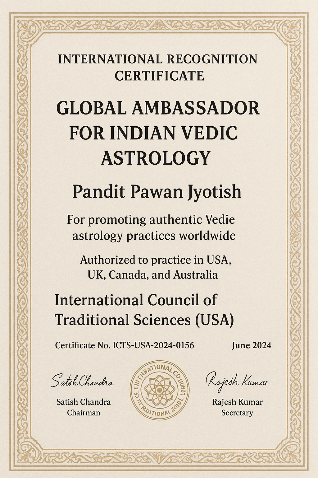 Global Ambassador
